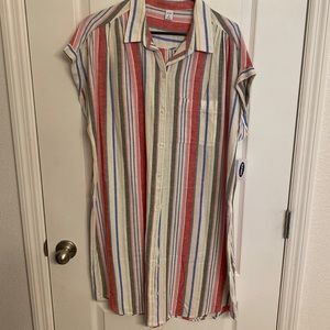 Old navy striped T-shirt dress